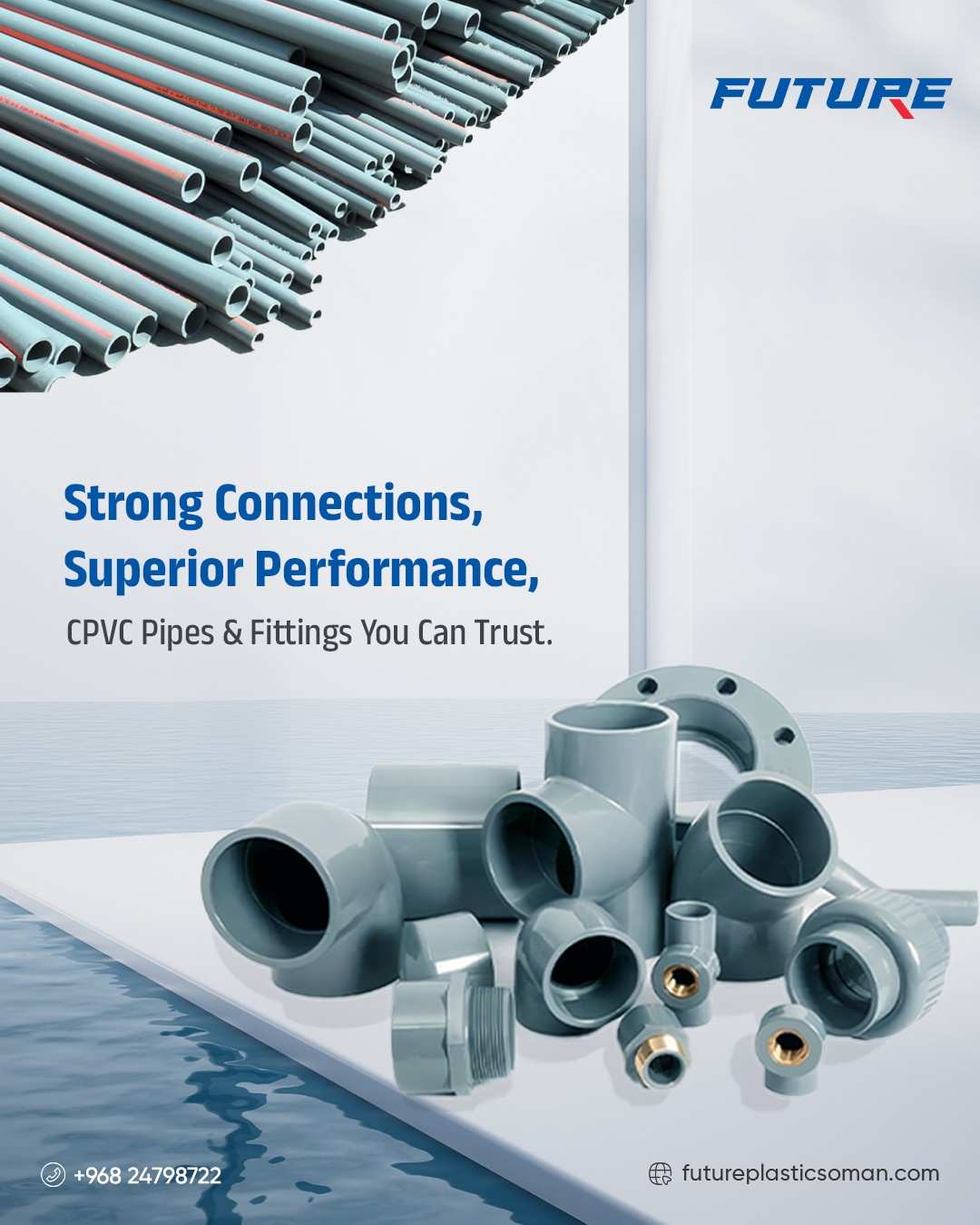 Upgrade your plumbing with premium high quality CPVC pipe for long-lasting performance