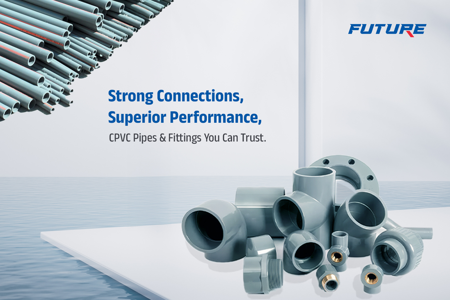 Ensure Long-Lasting Plumbing Reliability with Premium CPVC Pipes Oman through Future Plastic