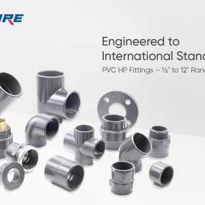 High Pressure Plumbing Made Reliable with PVC HP Pipes from Future Plastics Oman